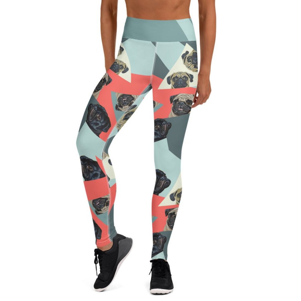 ASHLEY CORBELLO XL pugalicious leggings